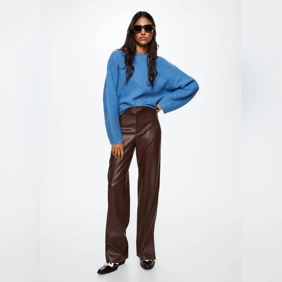 Mango [XS]  Boat neck ribbed sweater - Picture 2 of 7